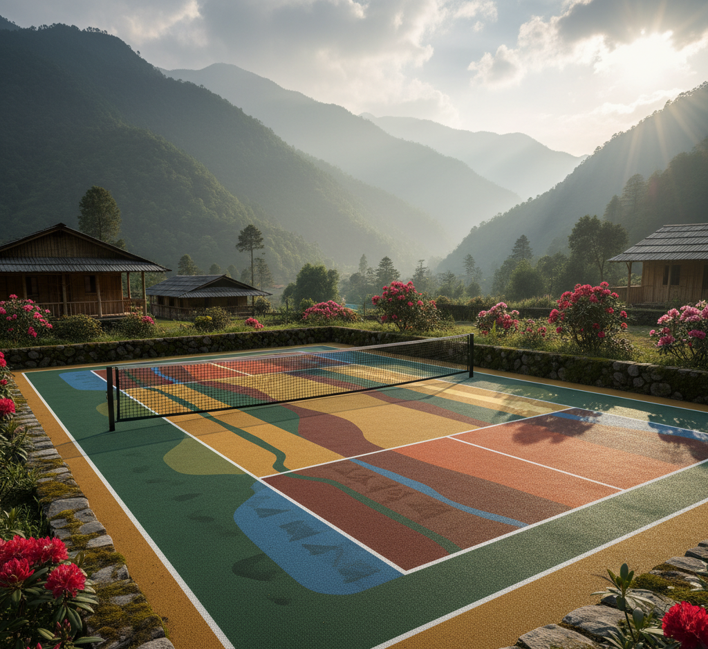 pickleball court flooring in Arunachal Pradesh