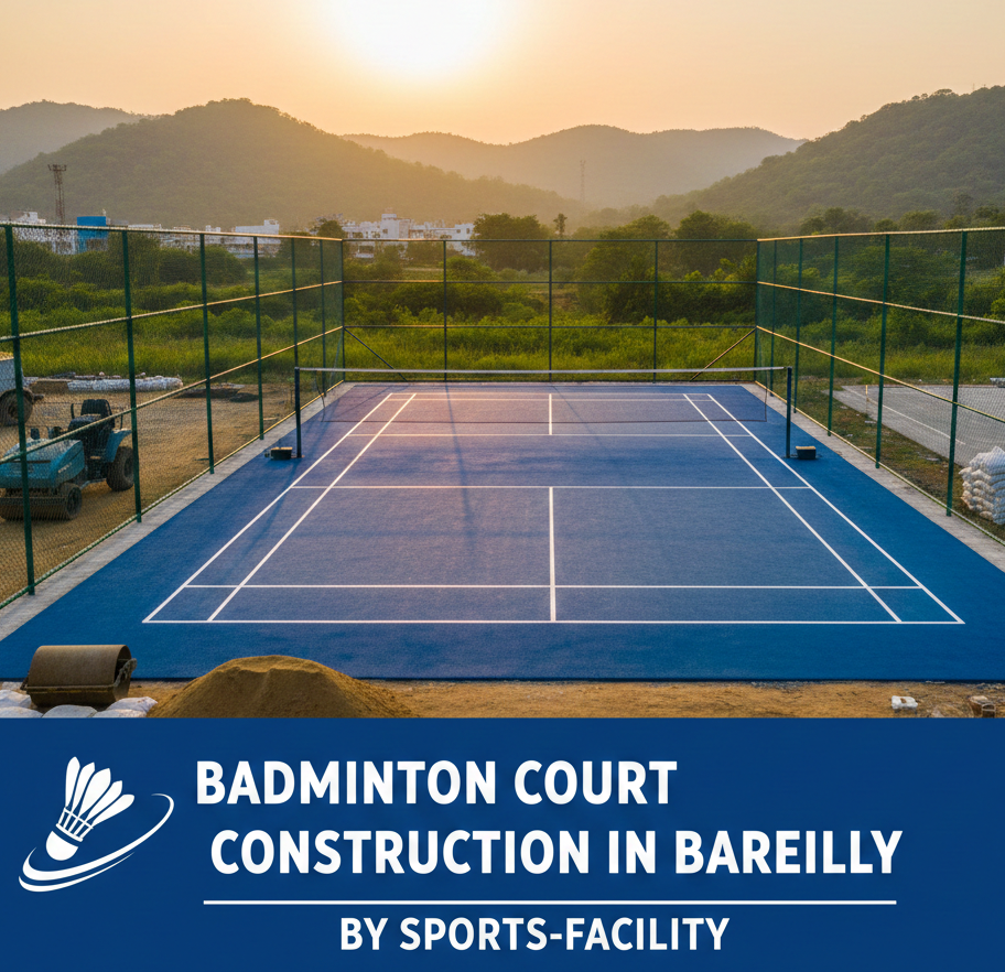 Badminton Court Construction in Bareilly