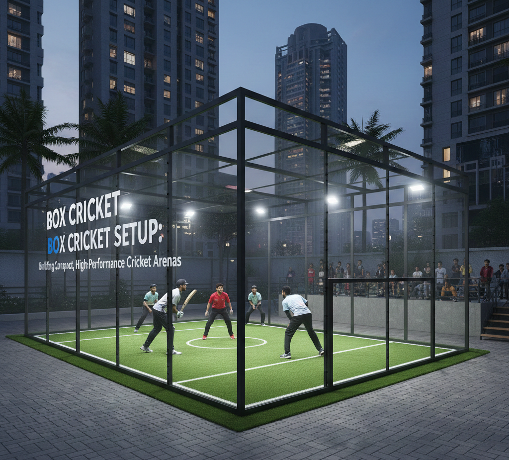 Box Cricket Setup
