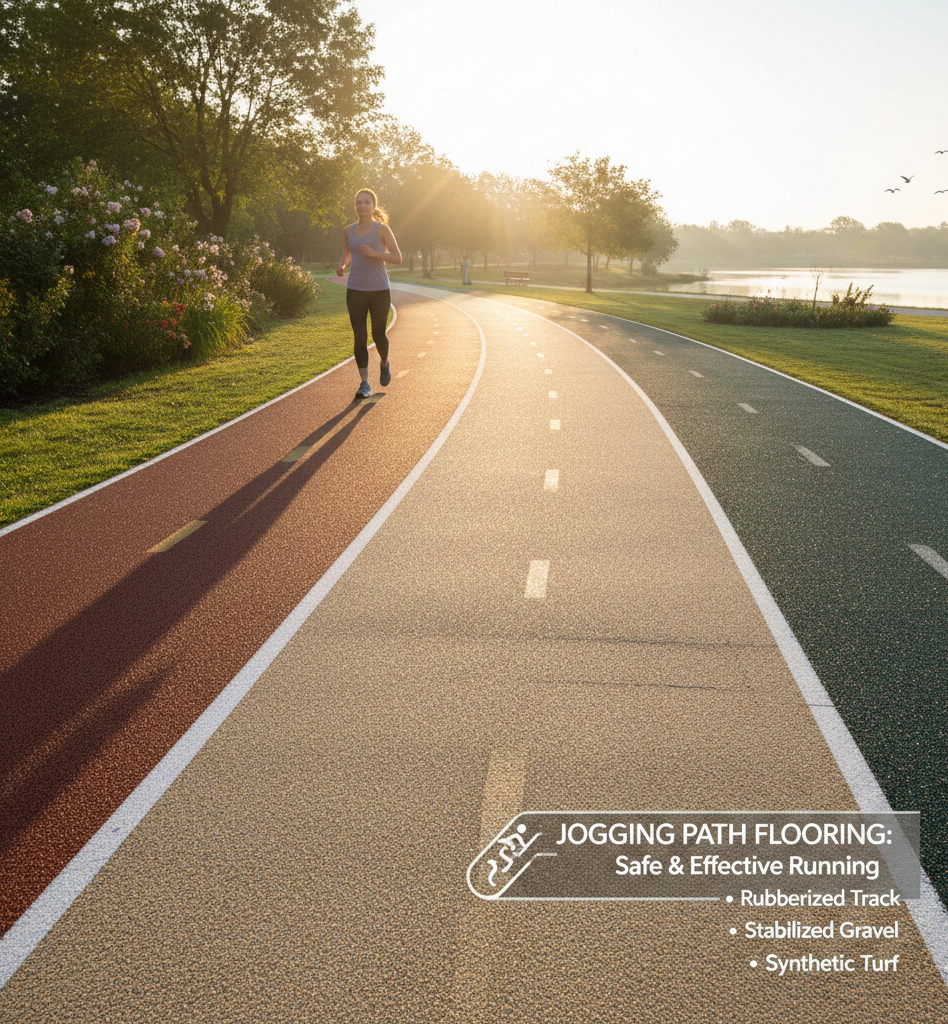 Jogging Path Flooring