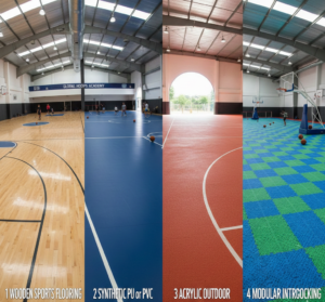 Basketball Facility Flooring Options