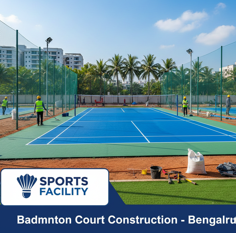 Badminton Court Construction in Bengaluru