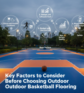 Key Factors to Consider Before Choosing Outdoor Basketball Flooring