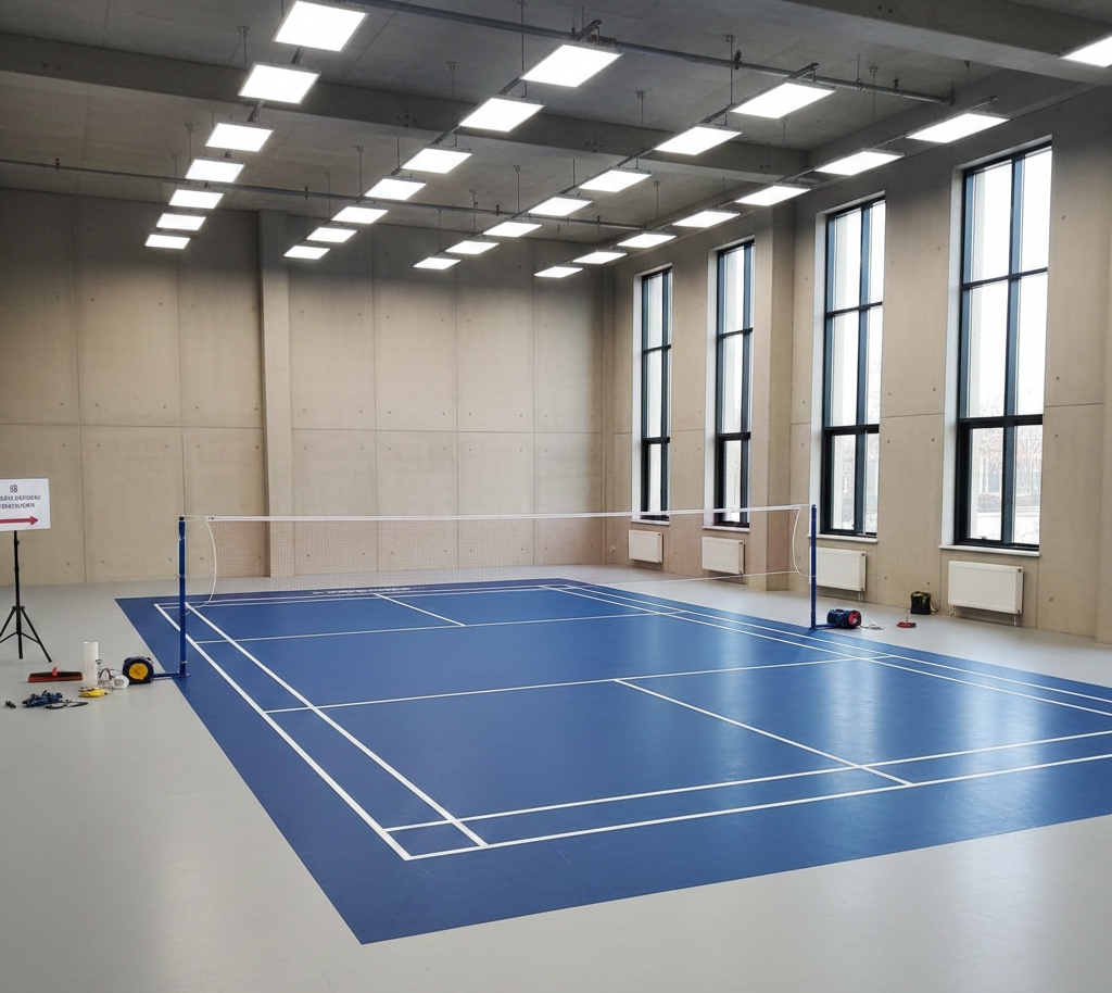 Cheap Badminton Court Construction