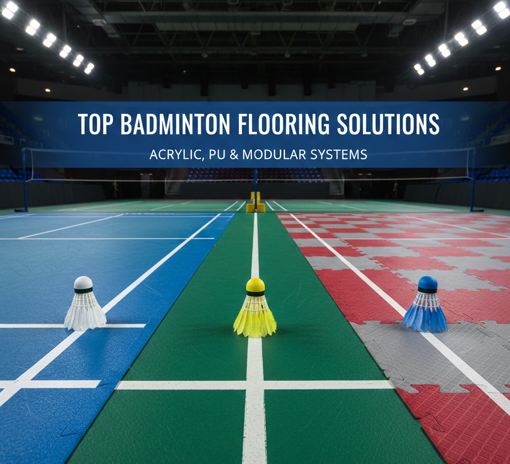 Top Badminton Flooring Solutions