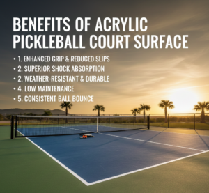 Acrylic Pickleball Court Surface