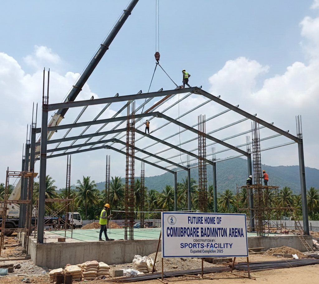 Badminton Court Construction in Coimbatore