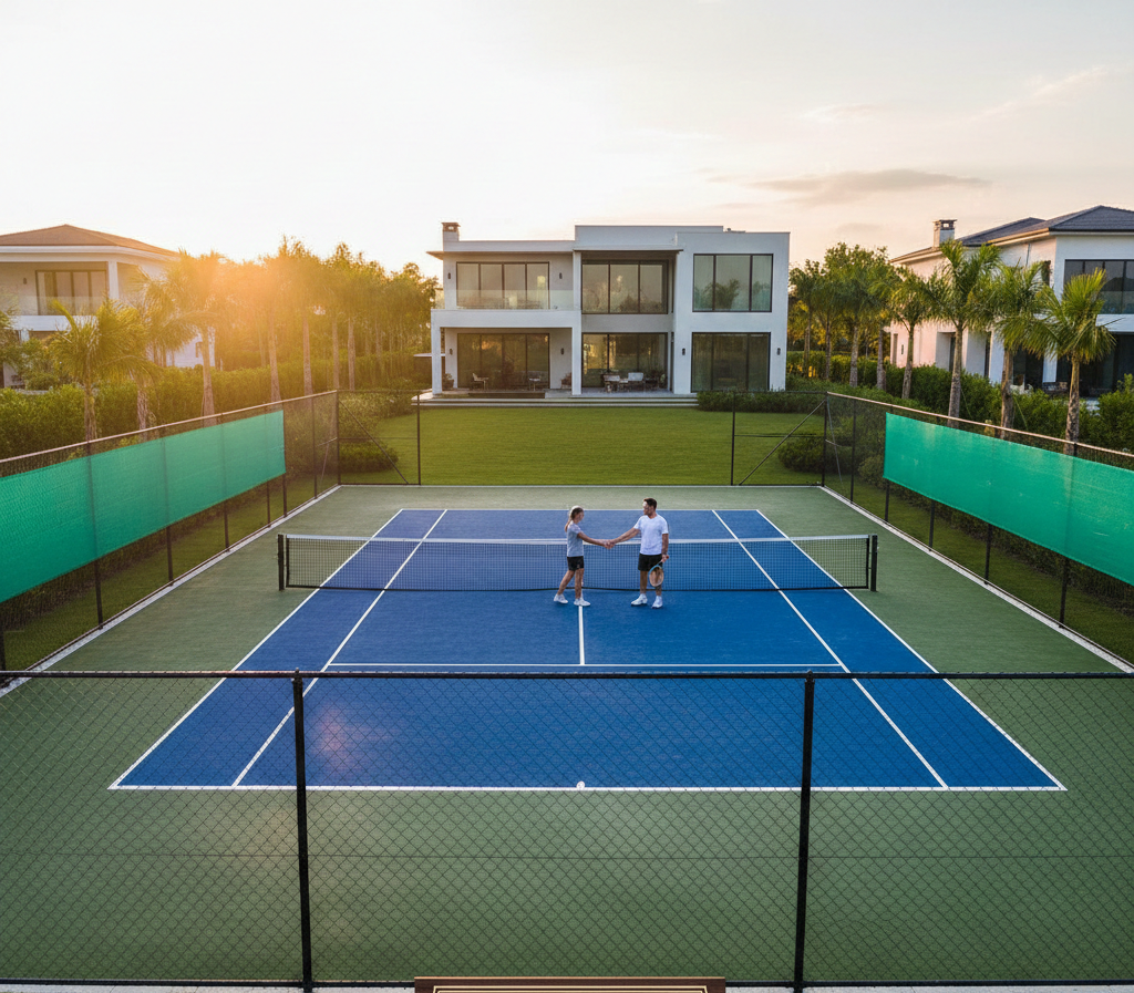 Sports Facility Tennis Court Installation