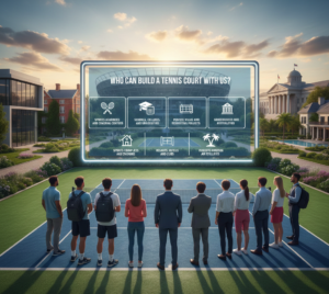 Who Can Build a Tennis Court with Us?