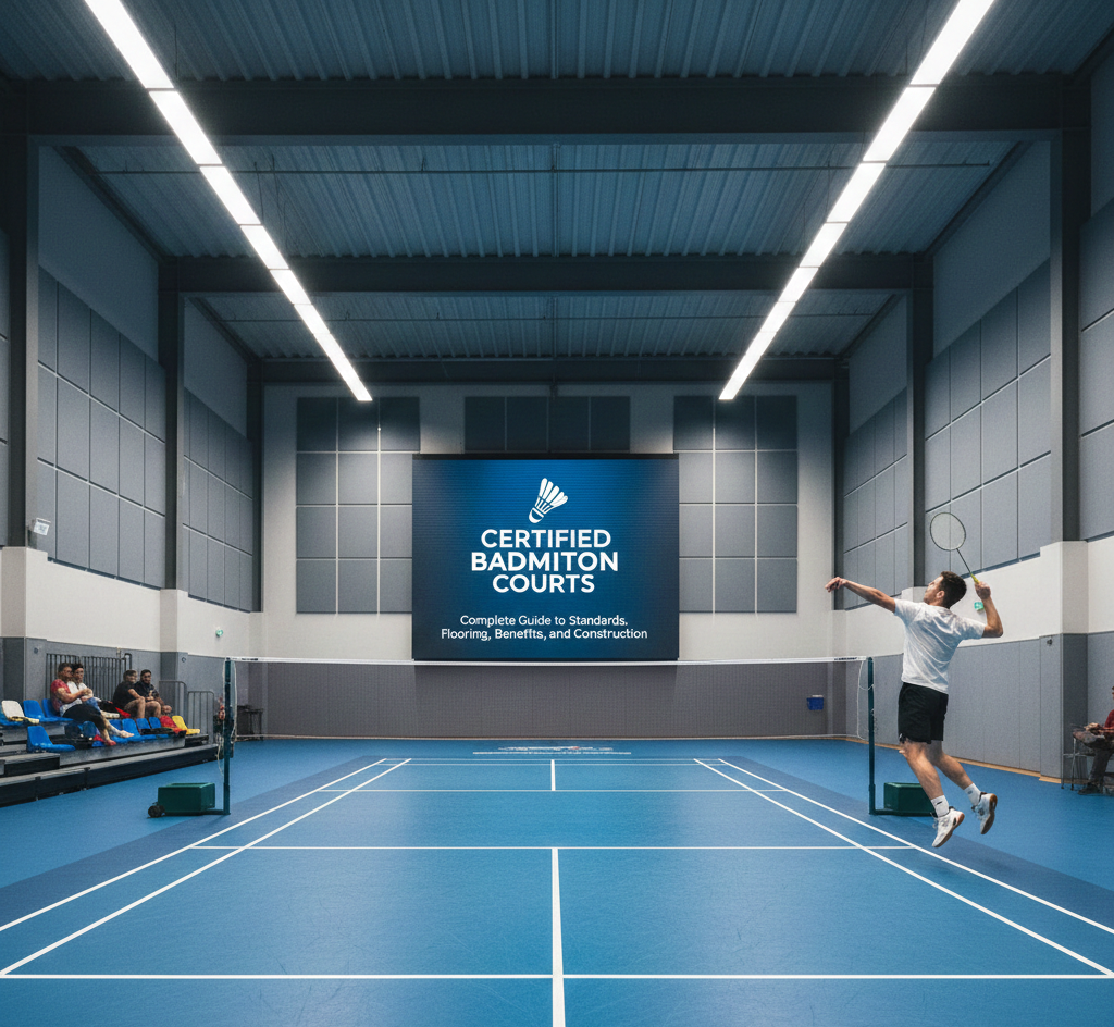 Certified Badminton Courts