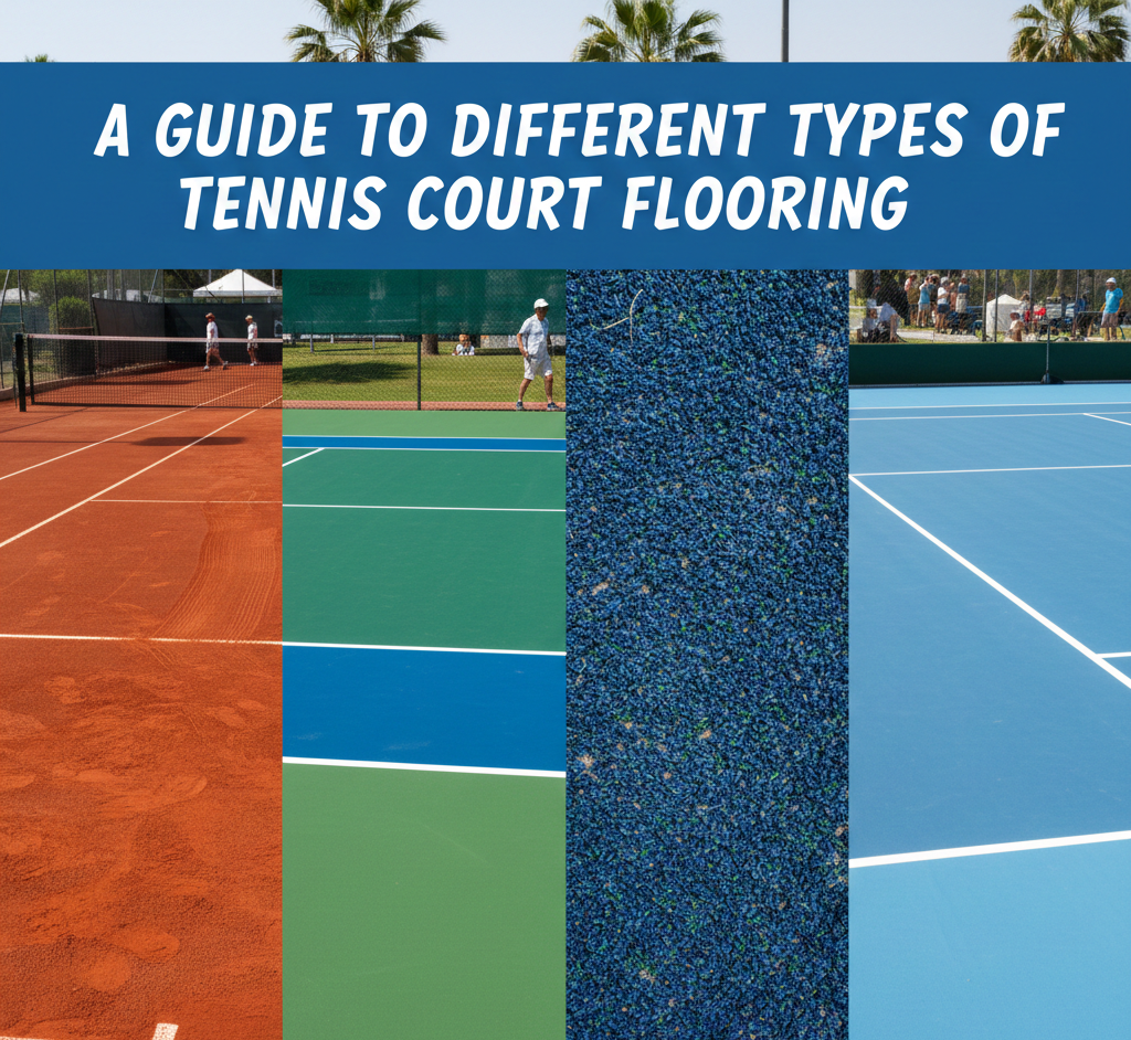 A Guide to Different Types of Tennis Court Flooring