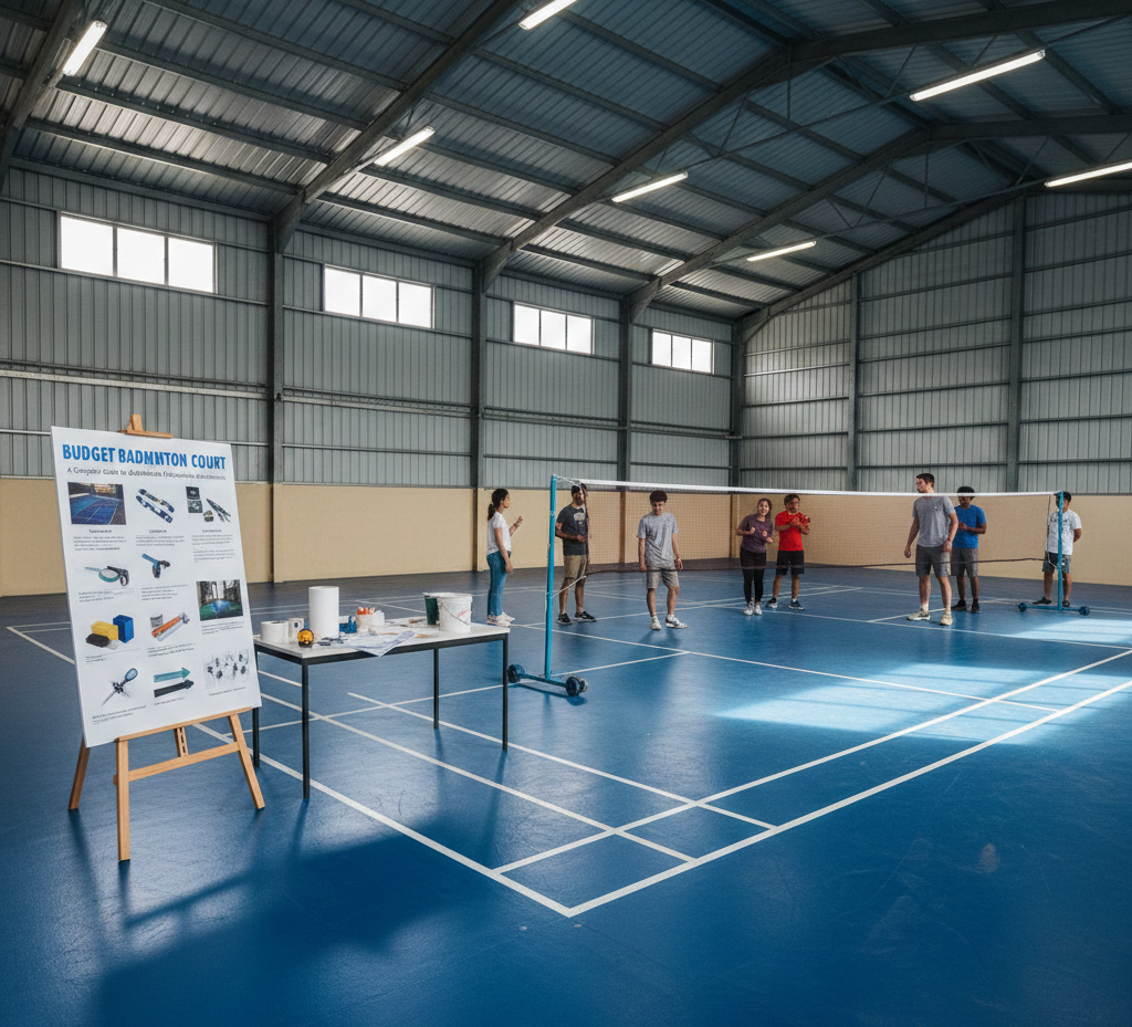 Budget Badminton Court