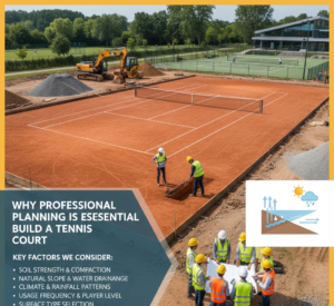 Why Professional Planning Is Essential to Build a Tennis Court
