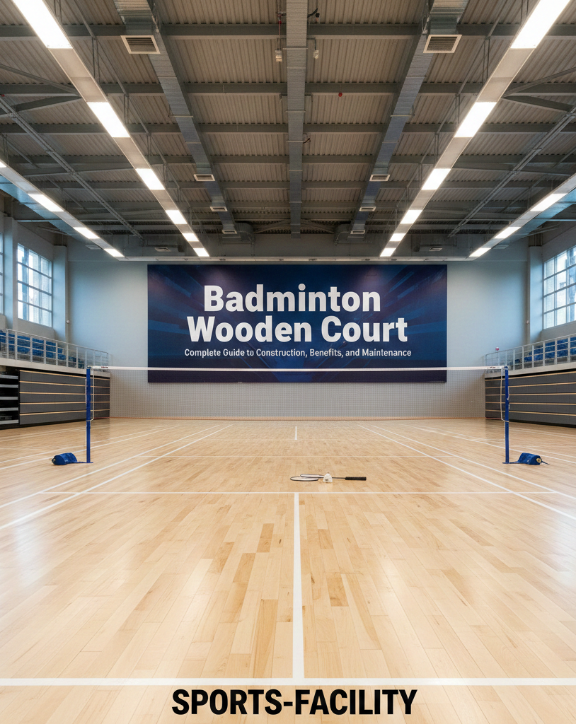 Badminton Wooden Court