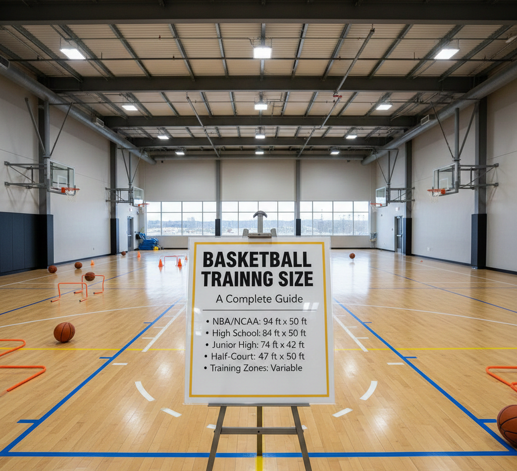 Basketball Training Court Size