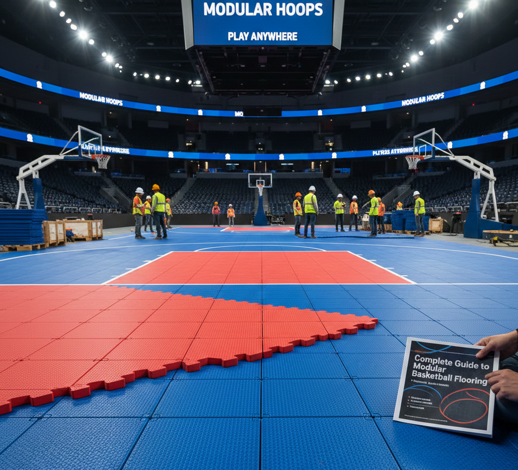 Modular Basketball Flooring