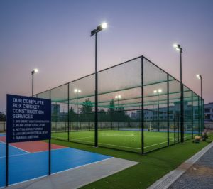 Our Complete Box Cricket Construction Services