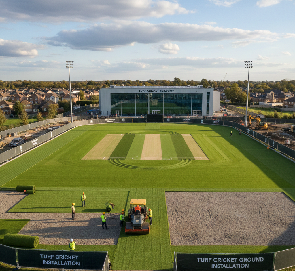 Turf Cricket Ground Installation
