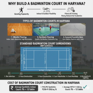 Why Build a Badminton Court in Haryana?