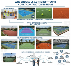 Why Choose Us as the Best Tennis Court Contractor in India?