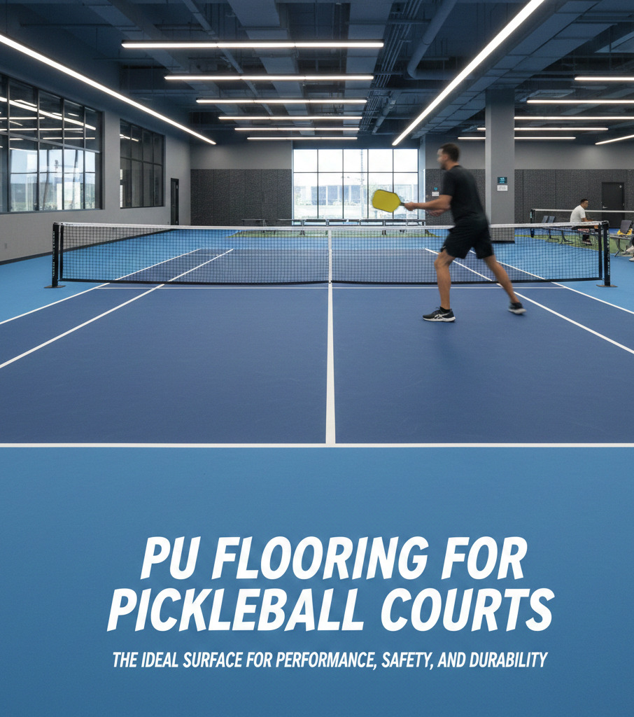PU Flooring for Pickleball Courts