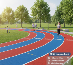 What is an EPDM Jogging Track?