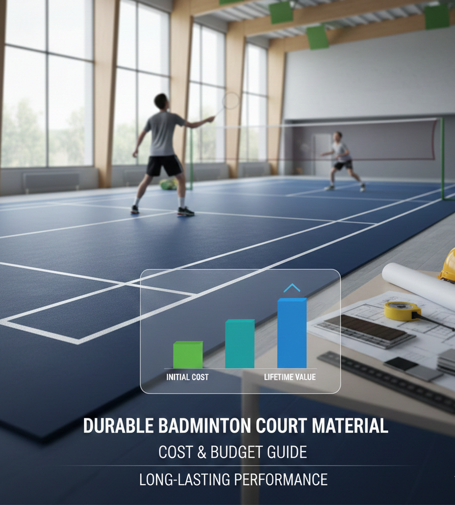 Durable Badminton Court Material