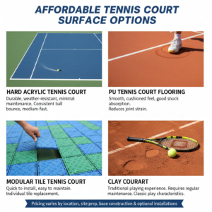 Affordable Tennis Court Surface Options