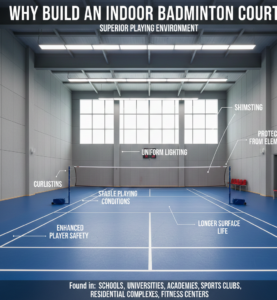 Why Build an Indoor Badminton Court?