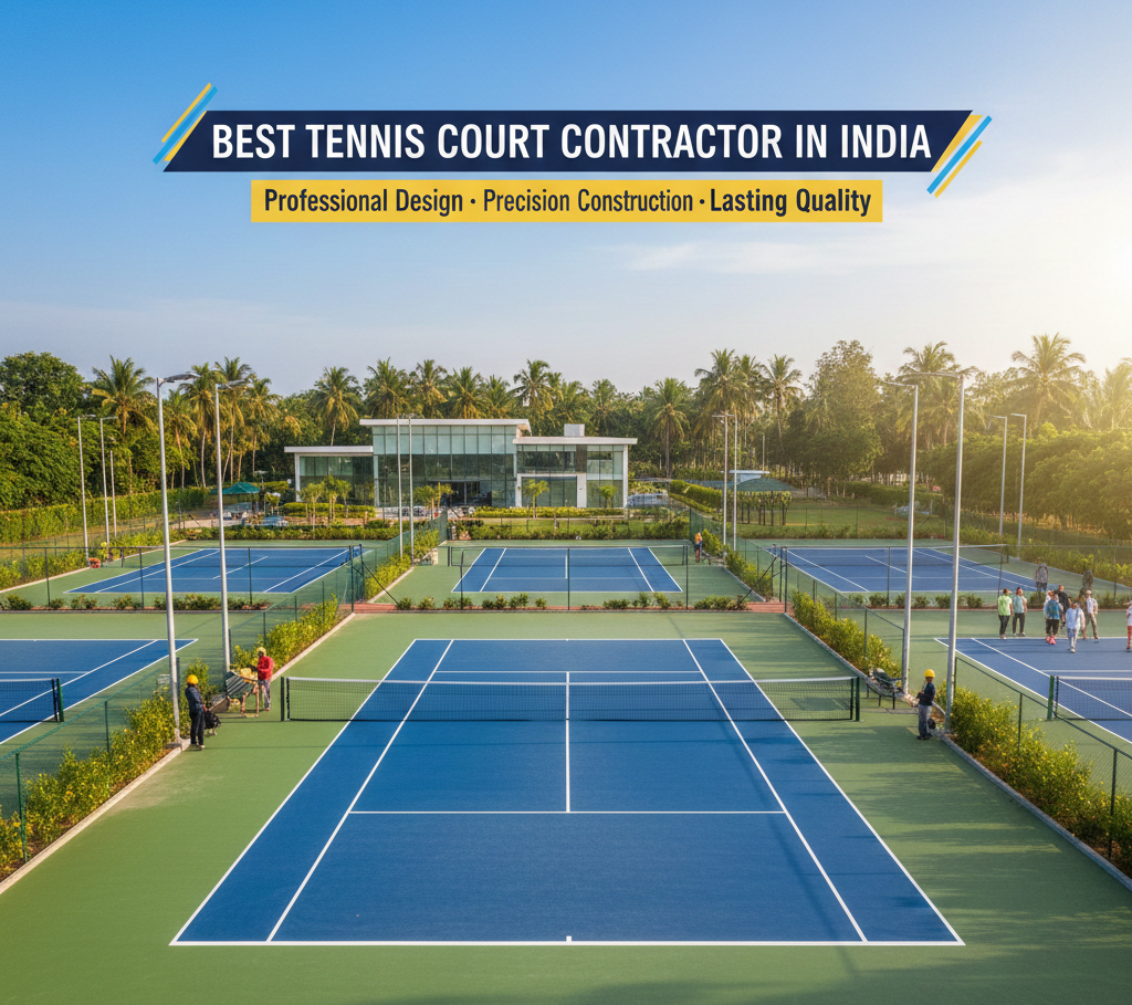 Best Tennis Court Contractor in India