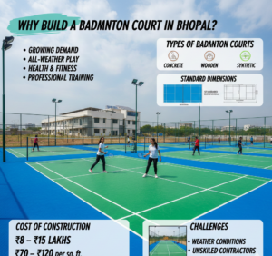Why Build a Badminton Court in bhopal ?