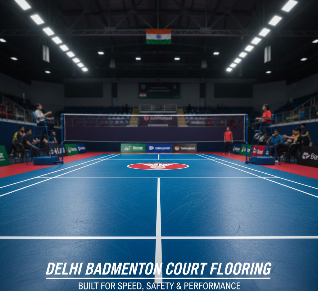 Badminton Court Flooring in Delhi