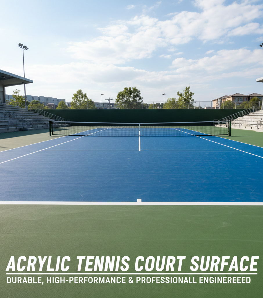 Acrylic Tennis Court Surface