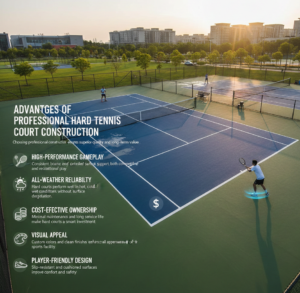 Advantages of Professional Hard Tennis Court Construction