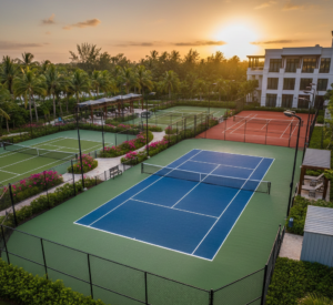 Importance of Professional Resort Tennis Court Setup