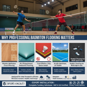 Why Professional Badminton Flooring Matters