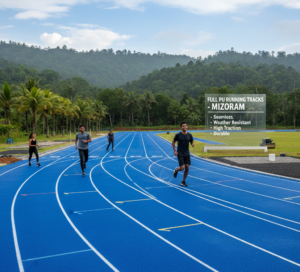 What is a Full PU Running Track?