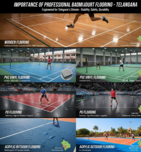Importance of Professional Badminton Court Flooring