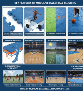 Key Features of Modular Basketball Flooring