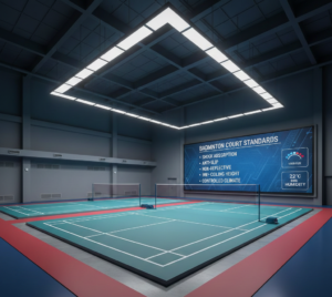 Flooring Standards for Badminton Courts