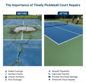 The Importance of Timely Pickleball Court Repairs