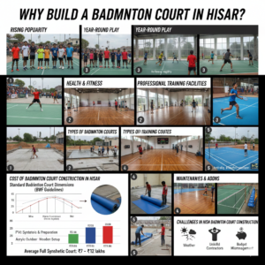 Why Build a Badminton Court in Hisar?