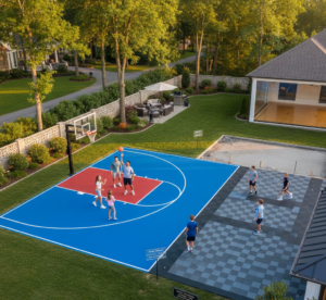 Why Residential Basketball Court Installation Is a Smart Investment