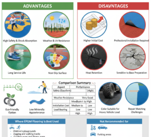 Advantages of EPDM Flooring