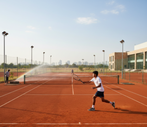 Why Clay Tennis Courts Are Suitable for Haryana