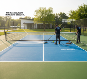 Why Pickleball Court Maintenance Is Essential