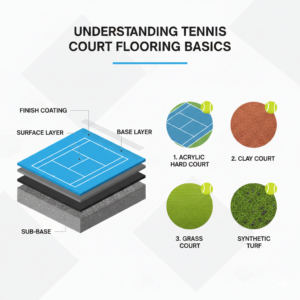 Understanding Tennis Court Flooring Basics
