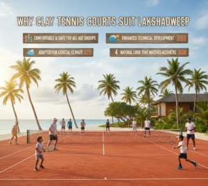 Why Clay Tennis Courts Suit Lakshadweep