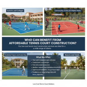 Who Can Benefit from Affordable Tennis Court Construction?