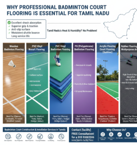 Why Professional Badminton Court Flooring Is Essential